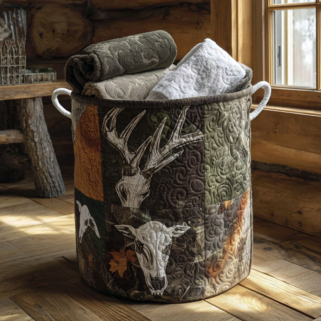 Frontier Trophy Quilted Laundry Basket Lovely Quilted Laundry Basket Gift for Mom or Grandma