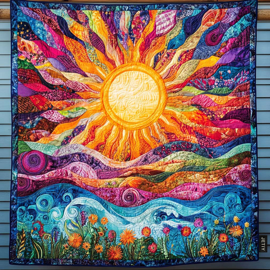 Golden Horizon Quilted Blanket Best King Sheets Gifts For Mom