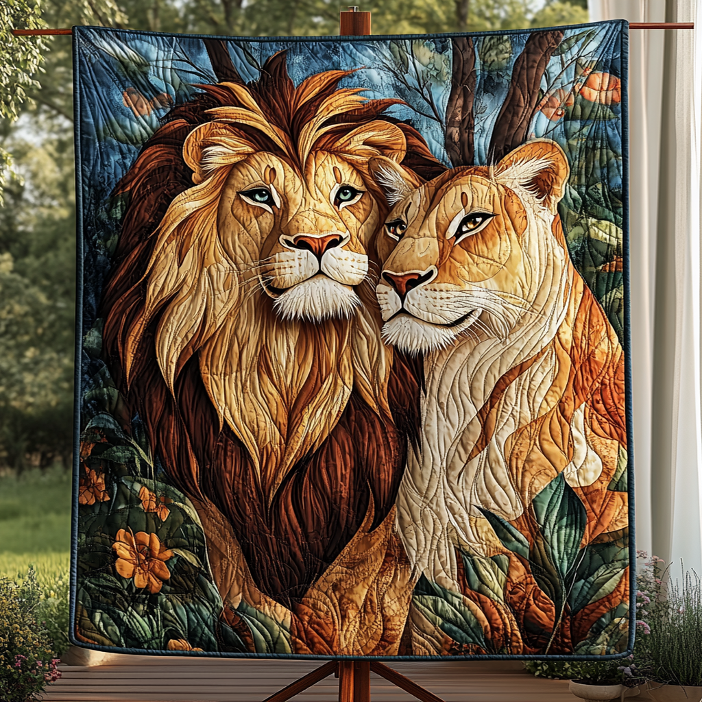 Golden Love Quilted Blanket Bed Decor Ideas Best Father's Day Gifts For Grandpa
