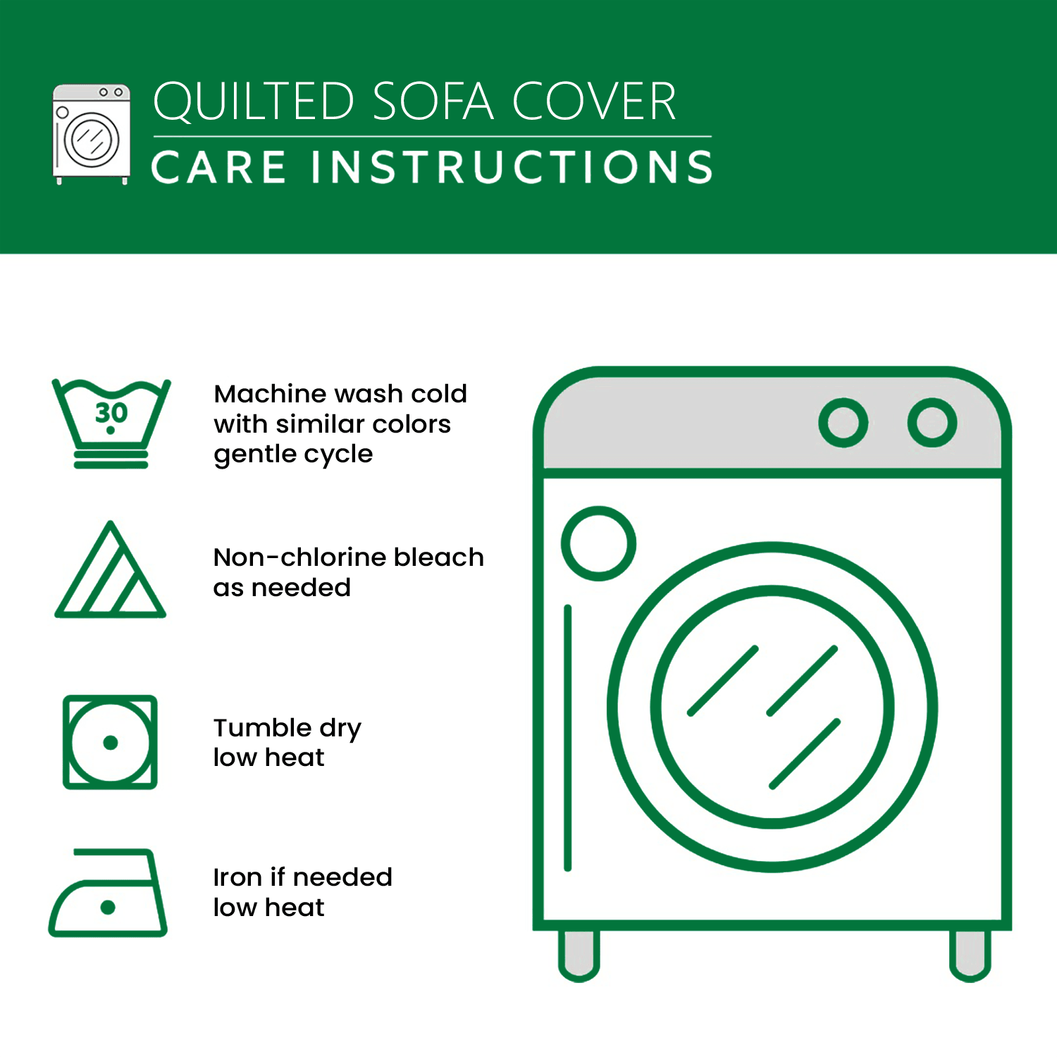 Heartfelt Blossom Quilted Sofa Cover Holiday Living Christmas Decor Family To Family Christmas Gift Ideas - Image 3