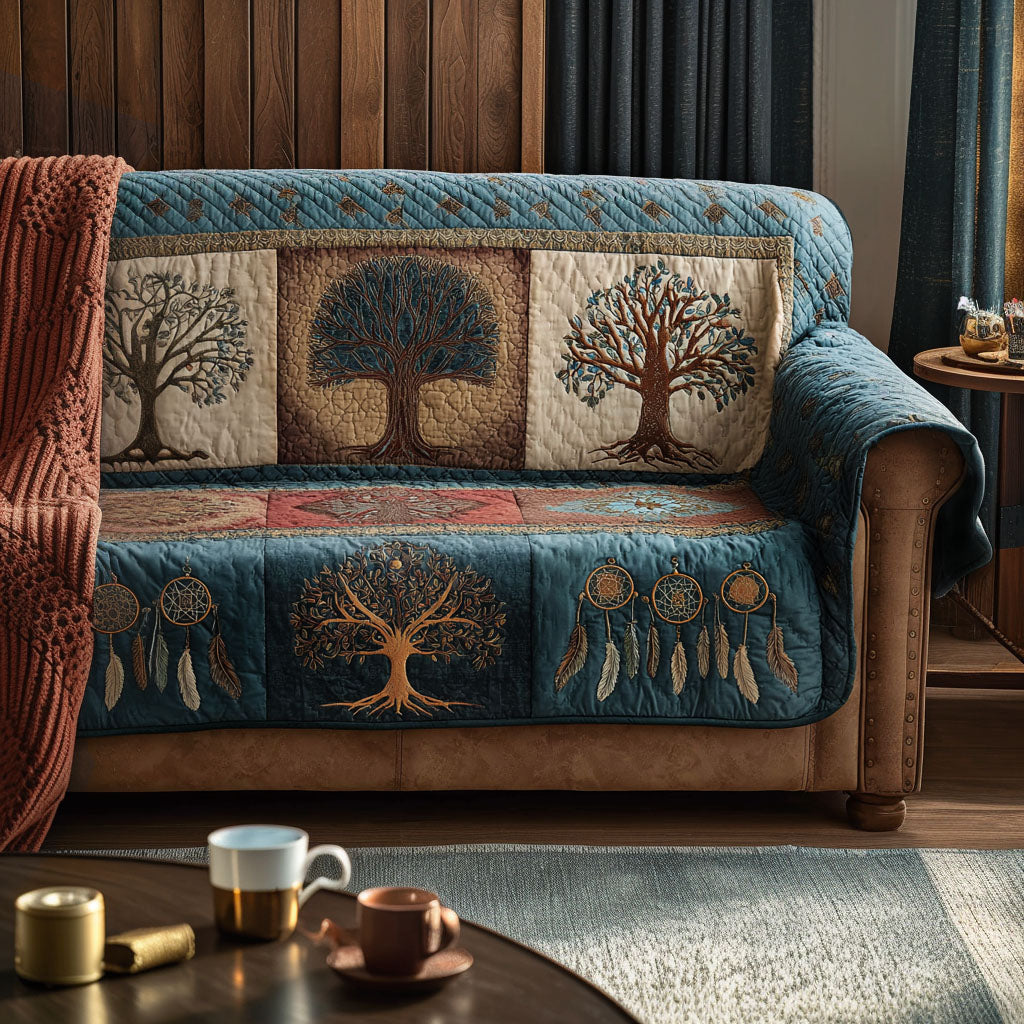 Hearthwood Legacy Quilted Sofa Cover Living Room Furniture Ideas Tree Of Life Gifts Father'S Day