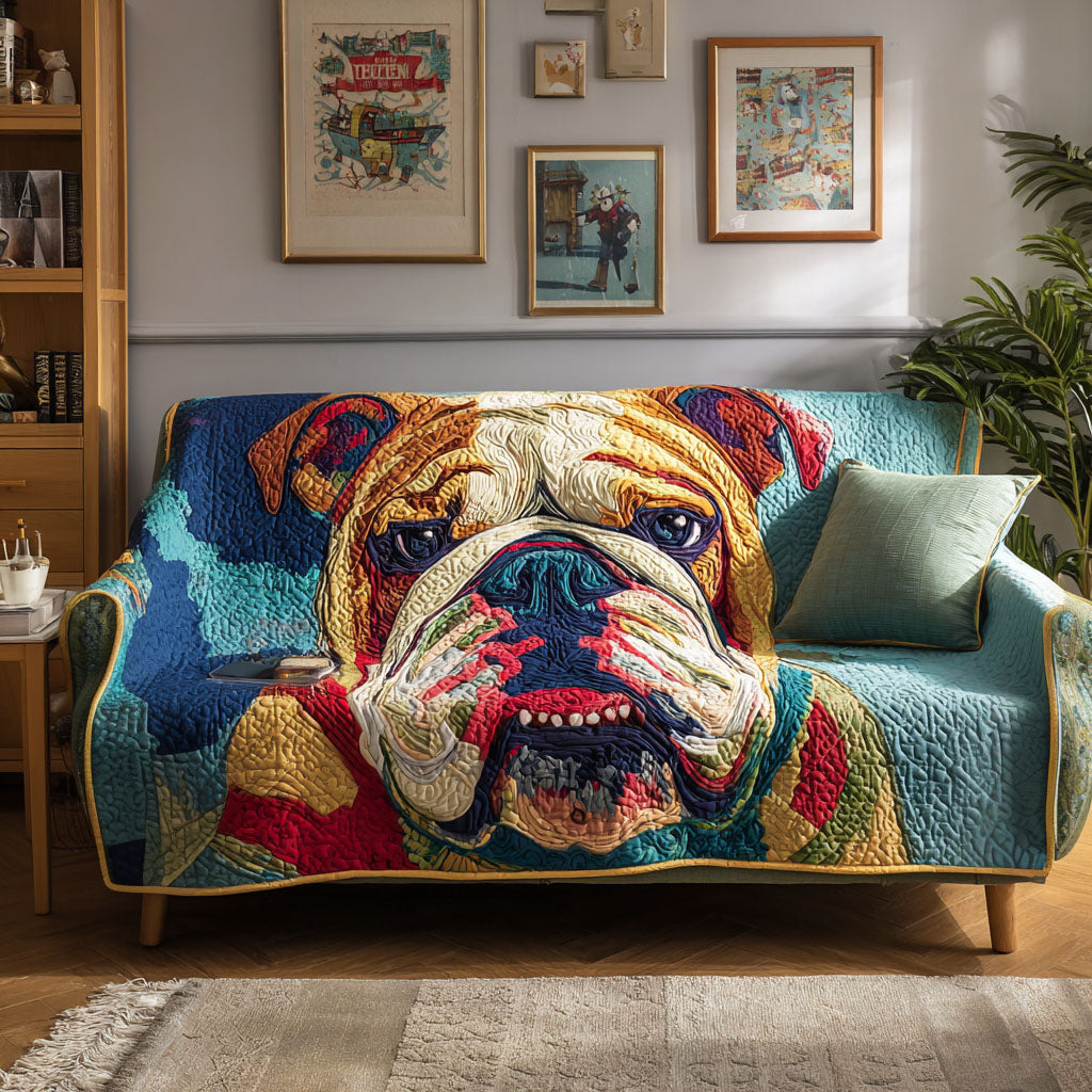 Heritage Hound Quilted Sofa Cover Home Decor Items Present Ideas For Dog Lovers