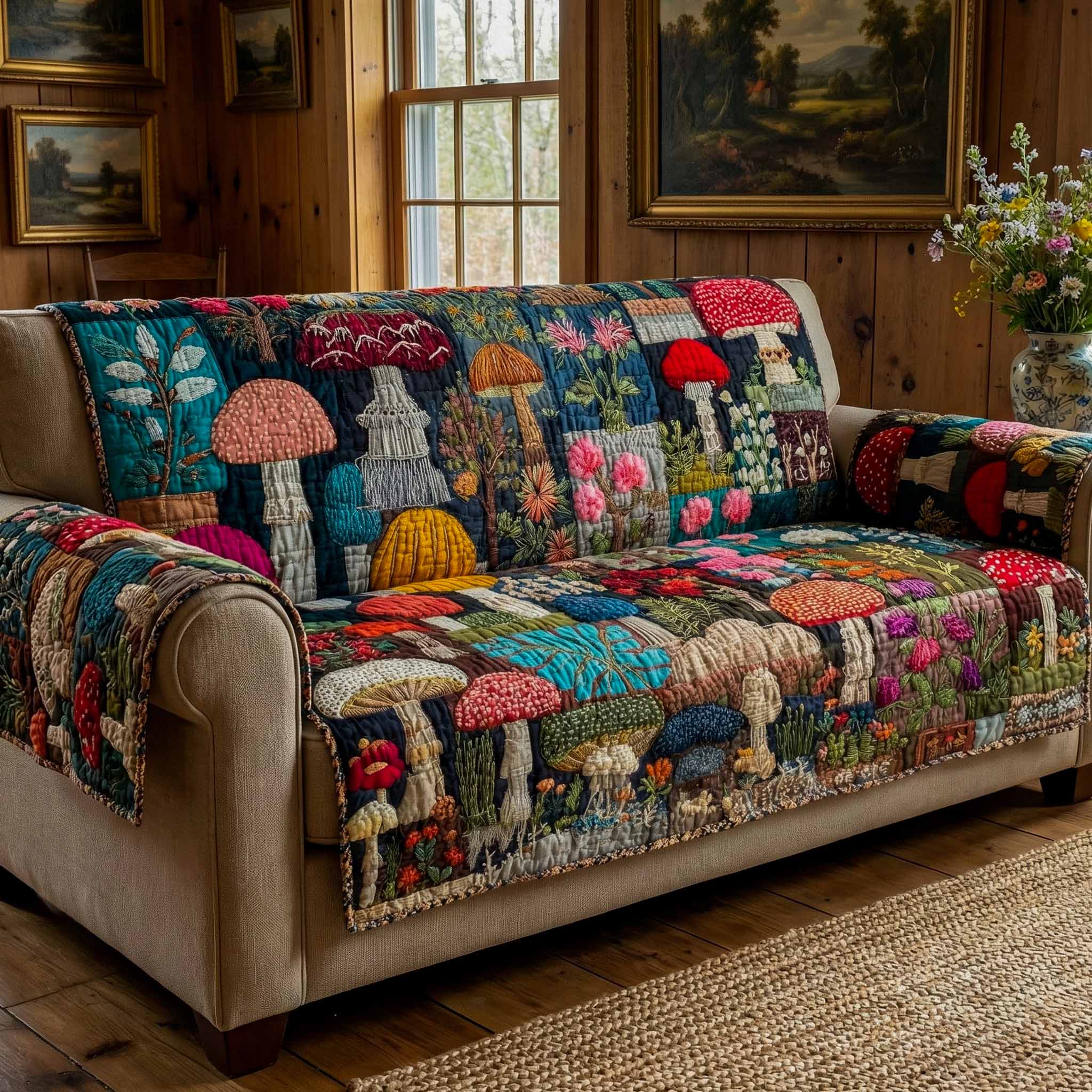 Hidden Glade Quilted Sofa Cover Best Slipcovered Sofas Awesome Mother's Day Gifts
