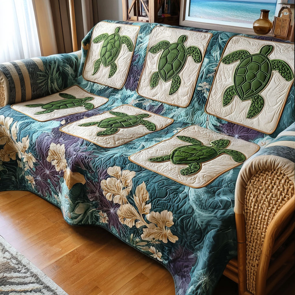 Horizon Wanderer Quilted Sofa Cover Living Room Decor Ideas Sea Turtle Gifts For Her
