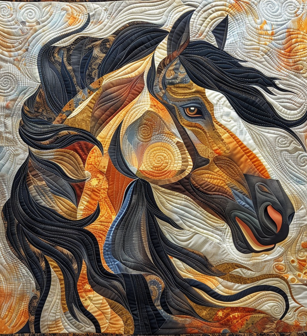 Horse Dreams Quilted Blanket Comforter And Sheet Sets Unique Gifts For Dad