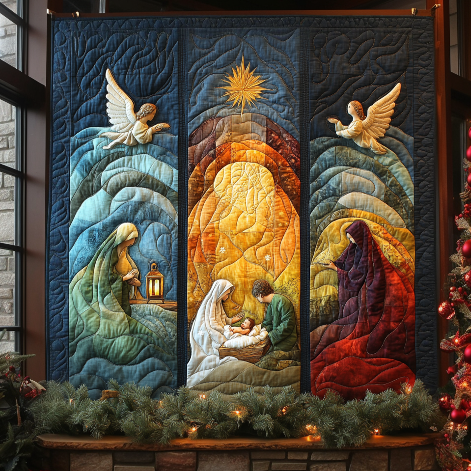 Jeremiah : Quilted Blanket Christmas Bedroom Decor Xmas Gift Ideas