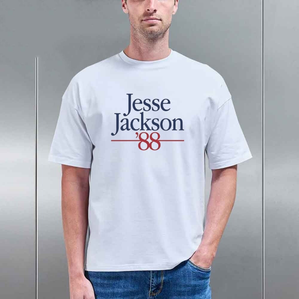 Jesse Jackson 1988 Campaign Reproduction Shirt Jesse Jackson Merch Gifts for Fans - Image 2