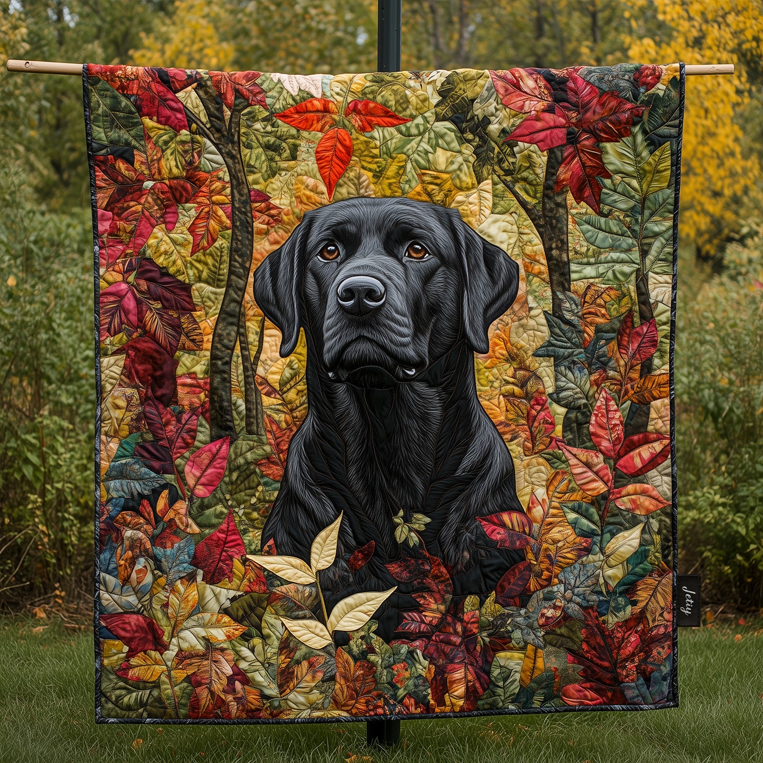Labrador Loyalty Quilted Blanket Best King Sheet Set Gifts For Labrador Lovers