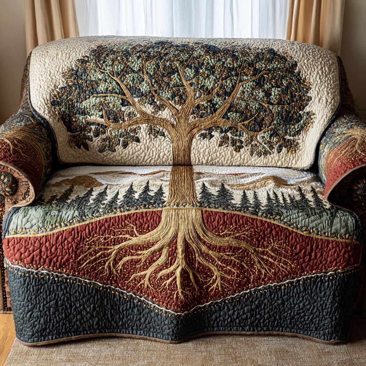 Life Connection Quilted Sofa Cover Best Sofa Covers Tree Of Life Merchandise