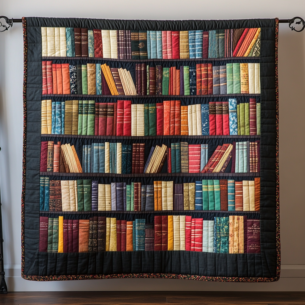 Literary Haven Quilted Blanket Bedroom Ideas Gift Ideas For Book Lovers