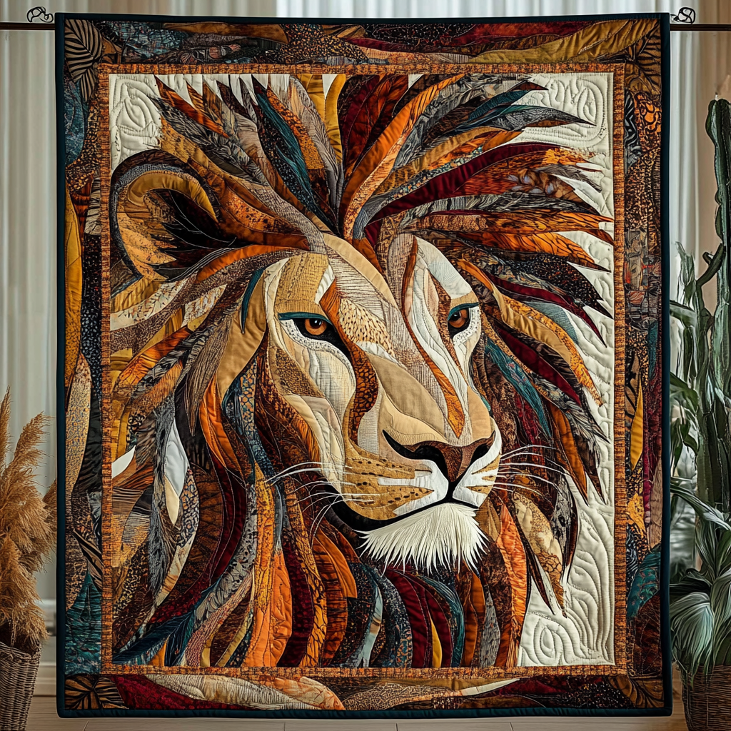 Majestic Mane Quilted Blanket Best Bedding Sets Native American Gifts