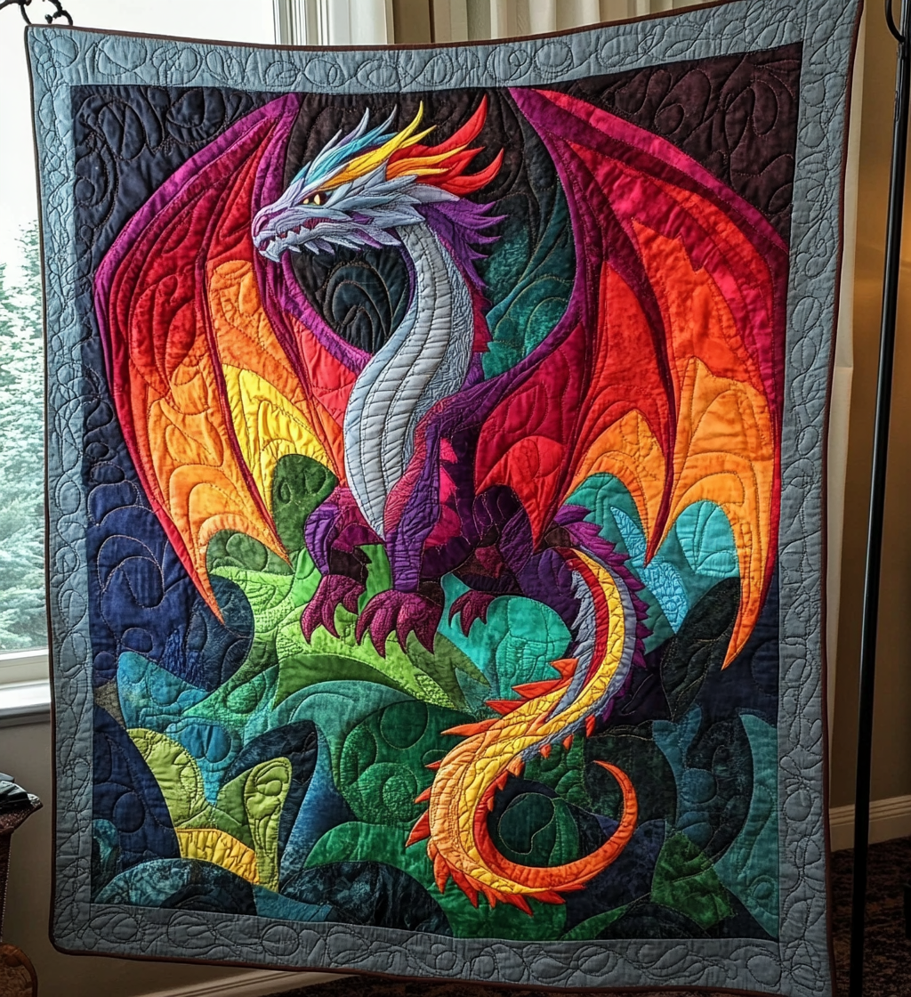 Mountain King Quilted Blanket Bedroom Decor Ideas Birthday Presents For Dragon Lovers