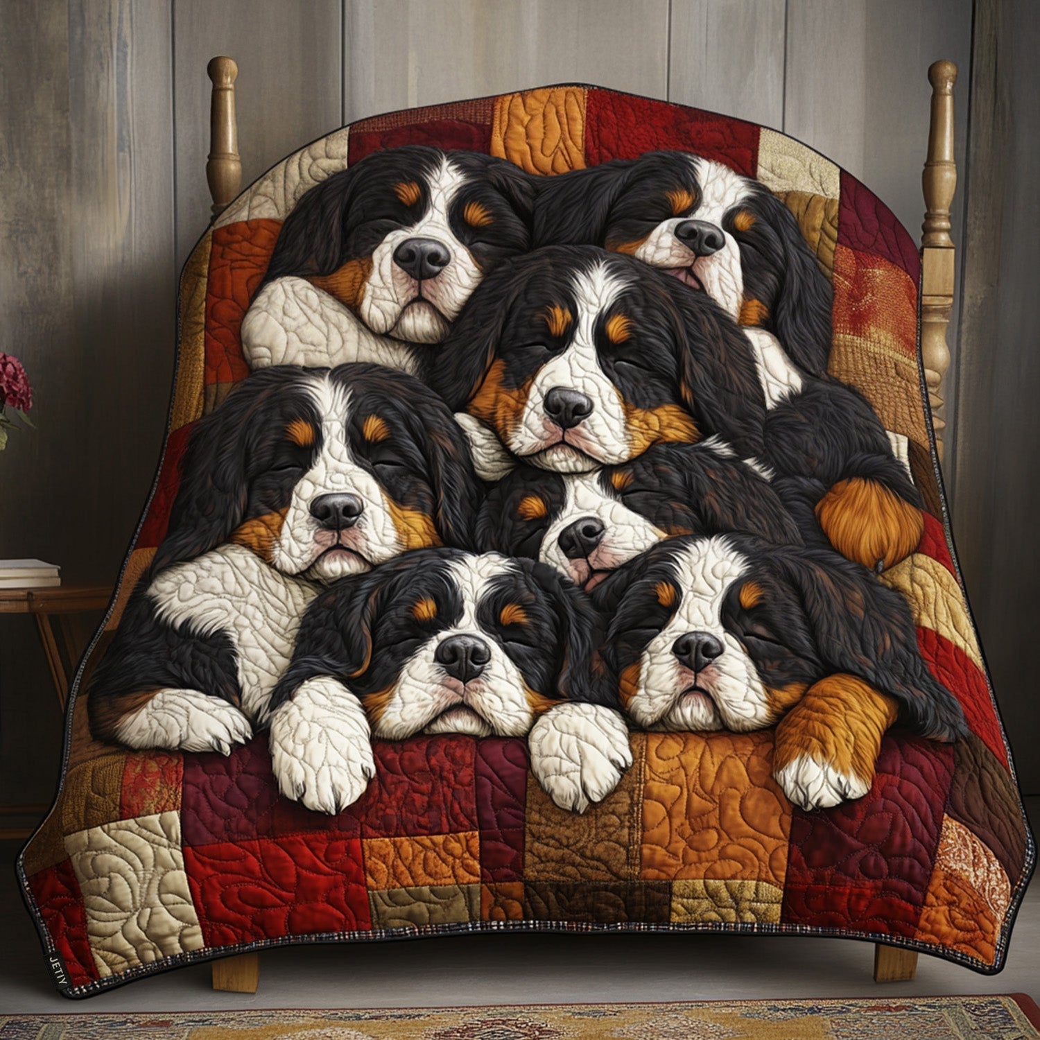 Mountain Mates Quilted Blanket Christmas Bed Sheets Christmas Presents