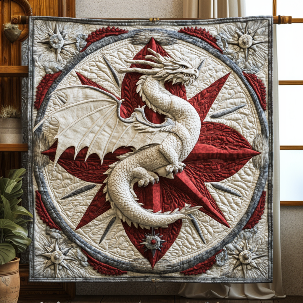 Mystic Dragon Quilted Blanket Good Sheet Sets Dragon Gifts For Brothers