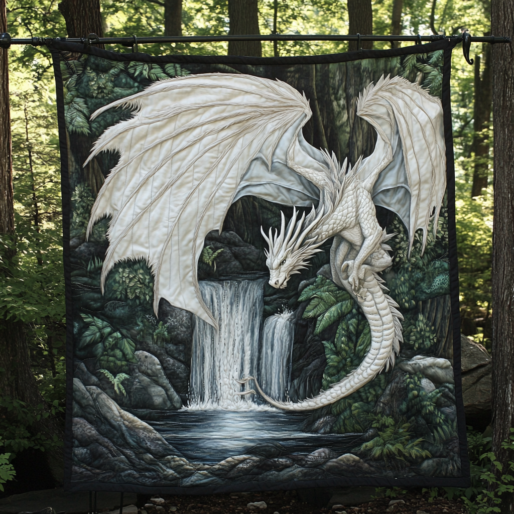 Mystic Sky Dragon Quilted Blanket Bedroom Decorations Dragon Presents