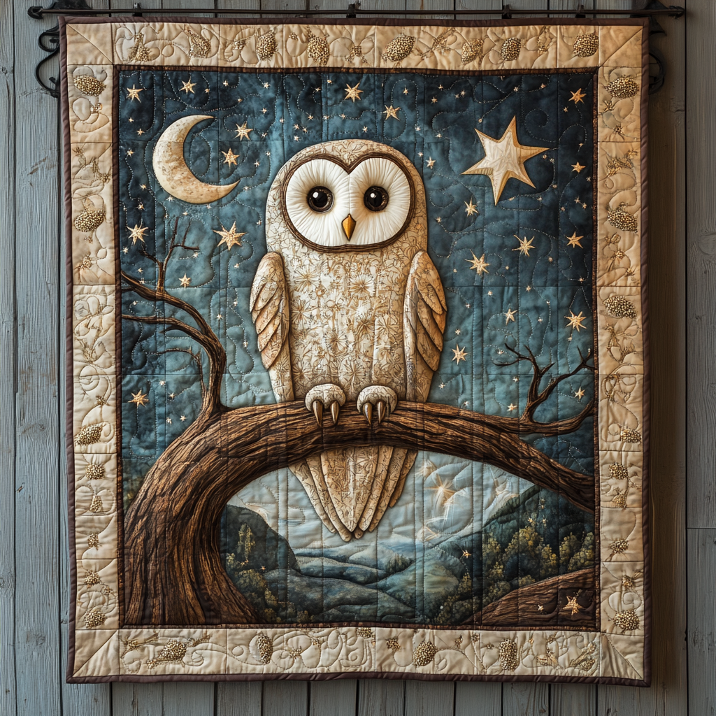 Mystical Moonwatchers Quilted Blanket Best Sheet Sets Unique Dad Gifts For Father's Day