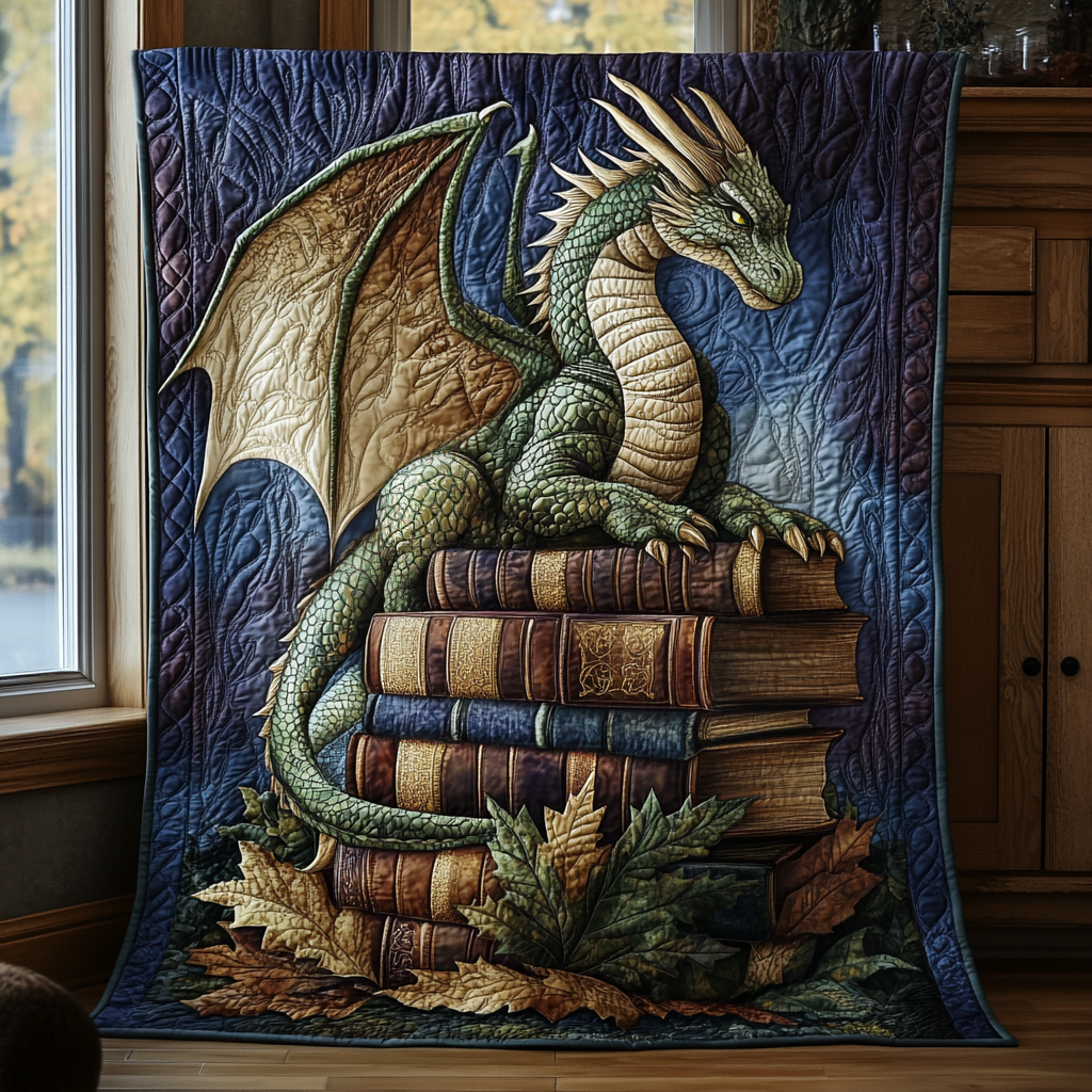 Mythic Mists Quilted Blanket Best Comforter Sets Dragon Gifts For Son