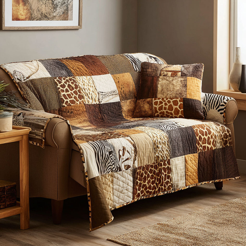 Nomad Quilted Sofa Cover Nice Sofa Covers African American Gifts For Women
