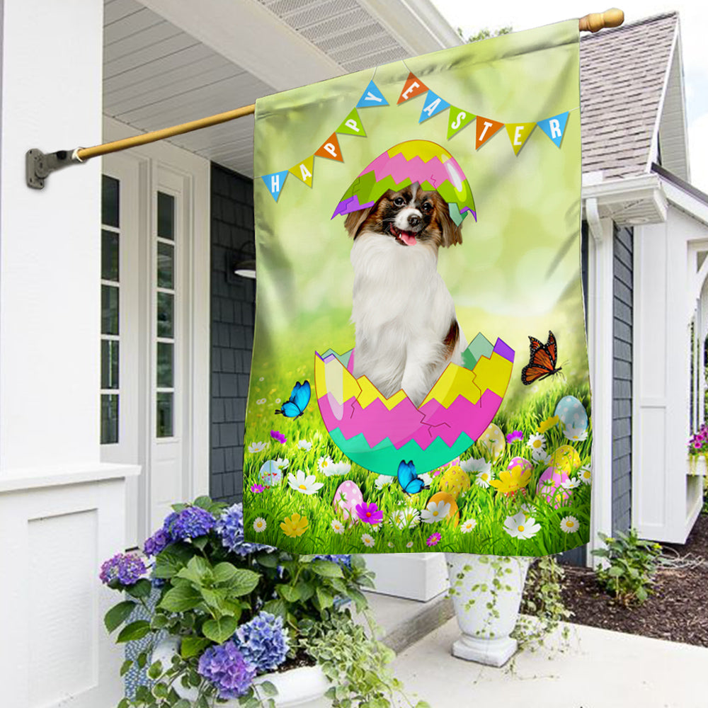 Papillon Dog Flag Easter Dog Flag Christian Cross Flag Gift Ideas For Dad
