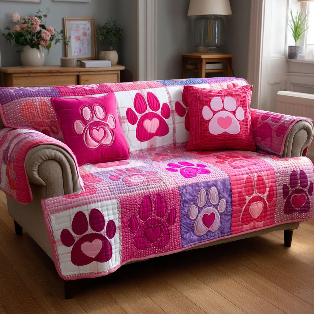 Paw Dreamland Quilted Sofa Cover Beautiful Sofa Covers Presents For New Dog Owners