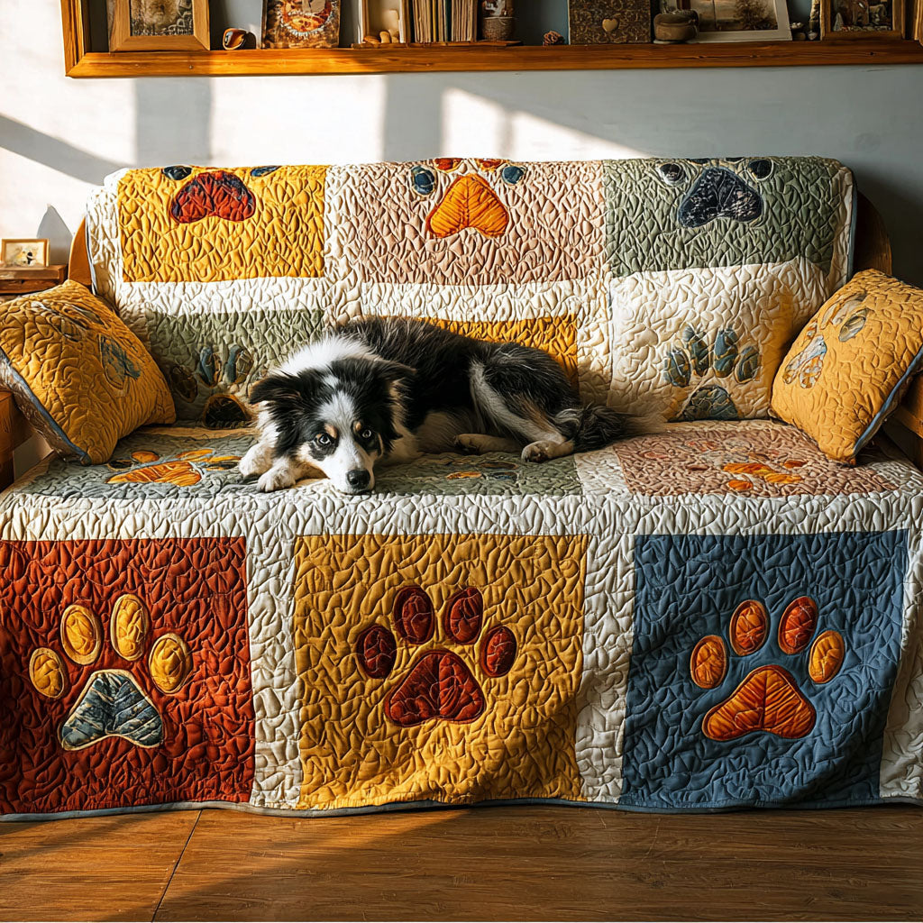 Paw Radiance Quilted Sofa Cover Furniture Covers For Sofas Awesome Gifts For Dog Lovers
