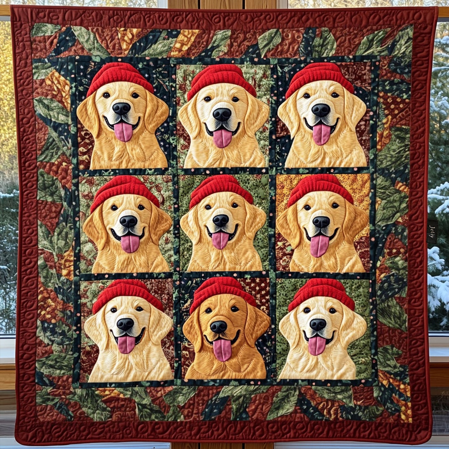 Paws and Snuggles Quilted Blanket Xmas Room Decorating Ideas Funny Christmas Gifts