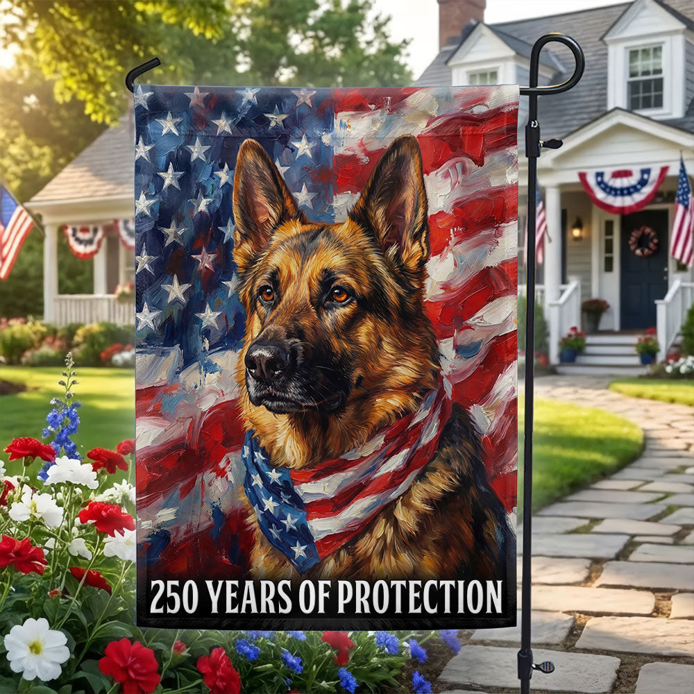 Personalized Dog 250 Years Of Protection Patriotic American Flag July 4th Flag Patriotic Decorations
