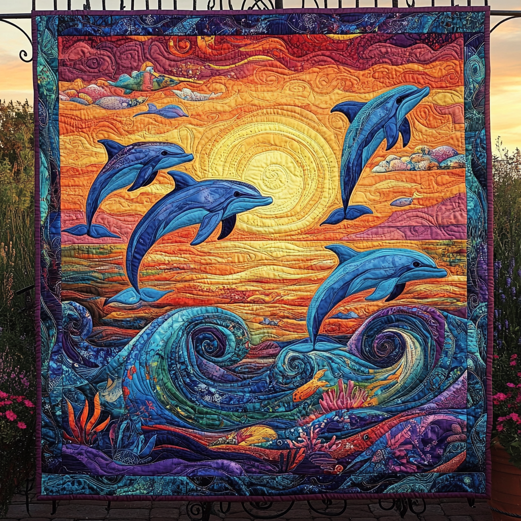 Playful Tides Quilted Blanket Best King Sheets Useful Gifts For Mom