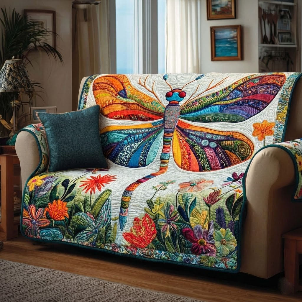 Prism Bag Quilted Sofa Cover Couch And Sofa Covers Best Dragonfly Gifts For Mom