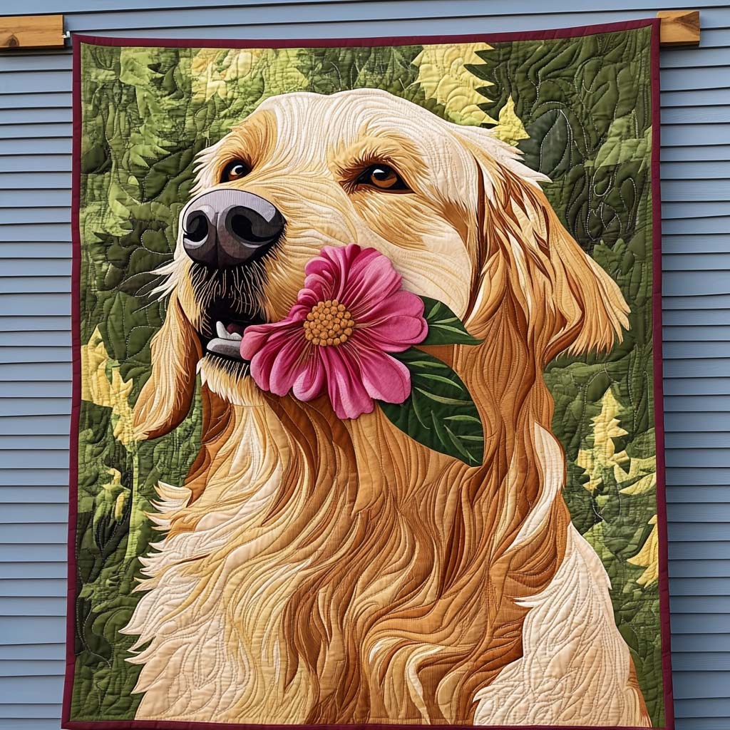 Radiant Fur Quilted Blanket Best Comforter Sets Golden Retriever Christmas Gifts