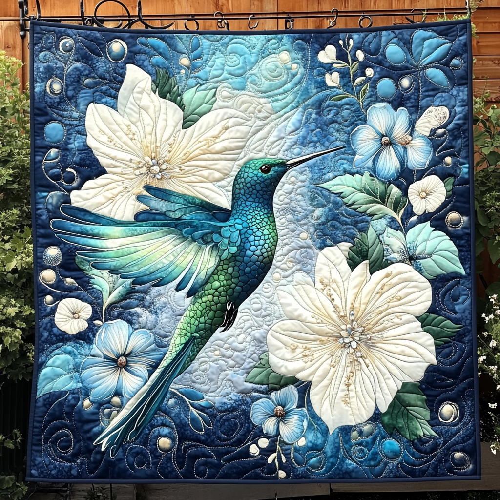 Radiant Nectar Quilted Blanket Nice Bed Sheet Sets Gifts For Hummingbird Watchers