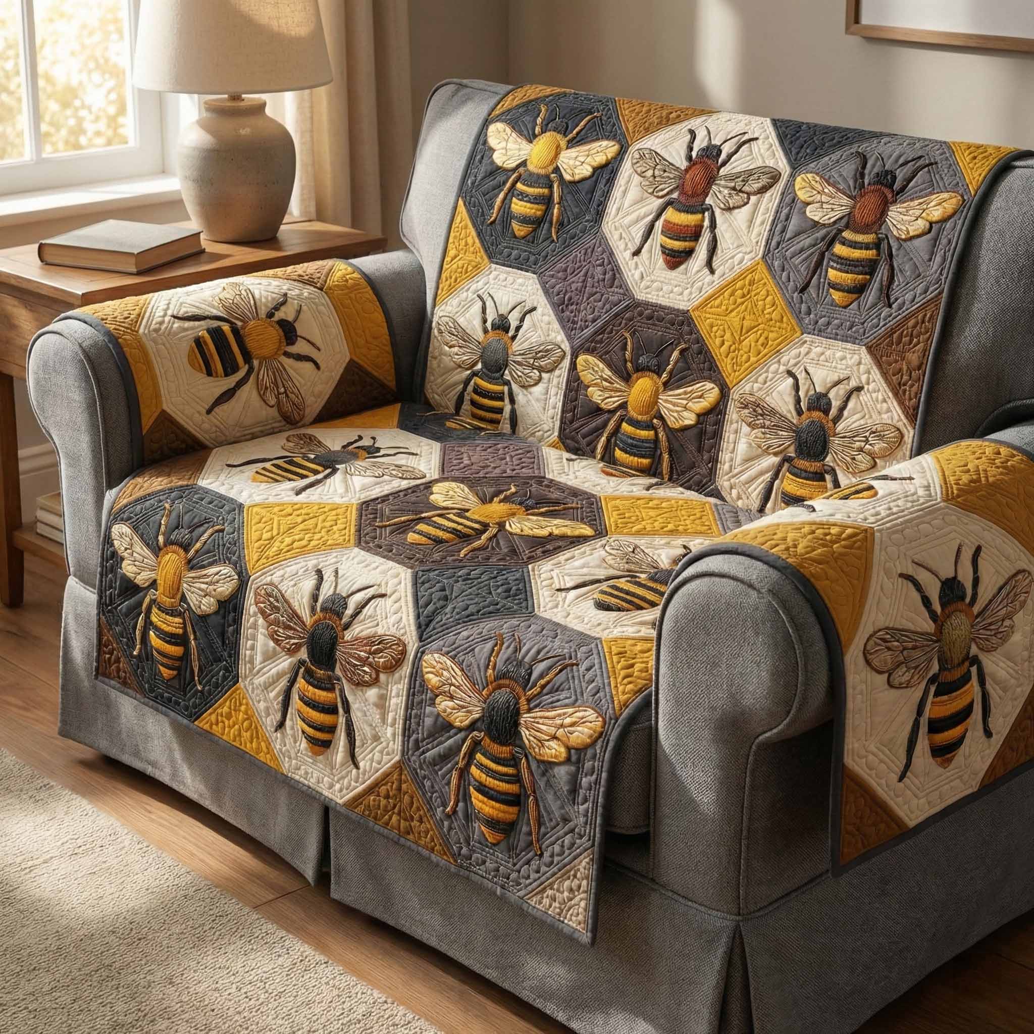 Rustic Buzz Quilted Sofa Cover Best Sofa Slipcovers Bee Present Ideas