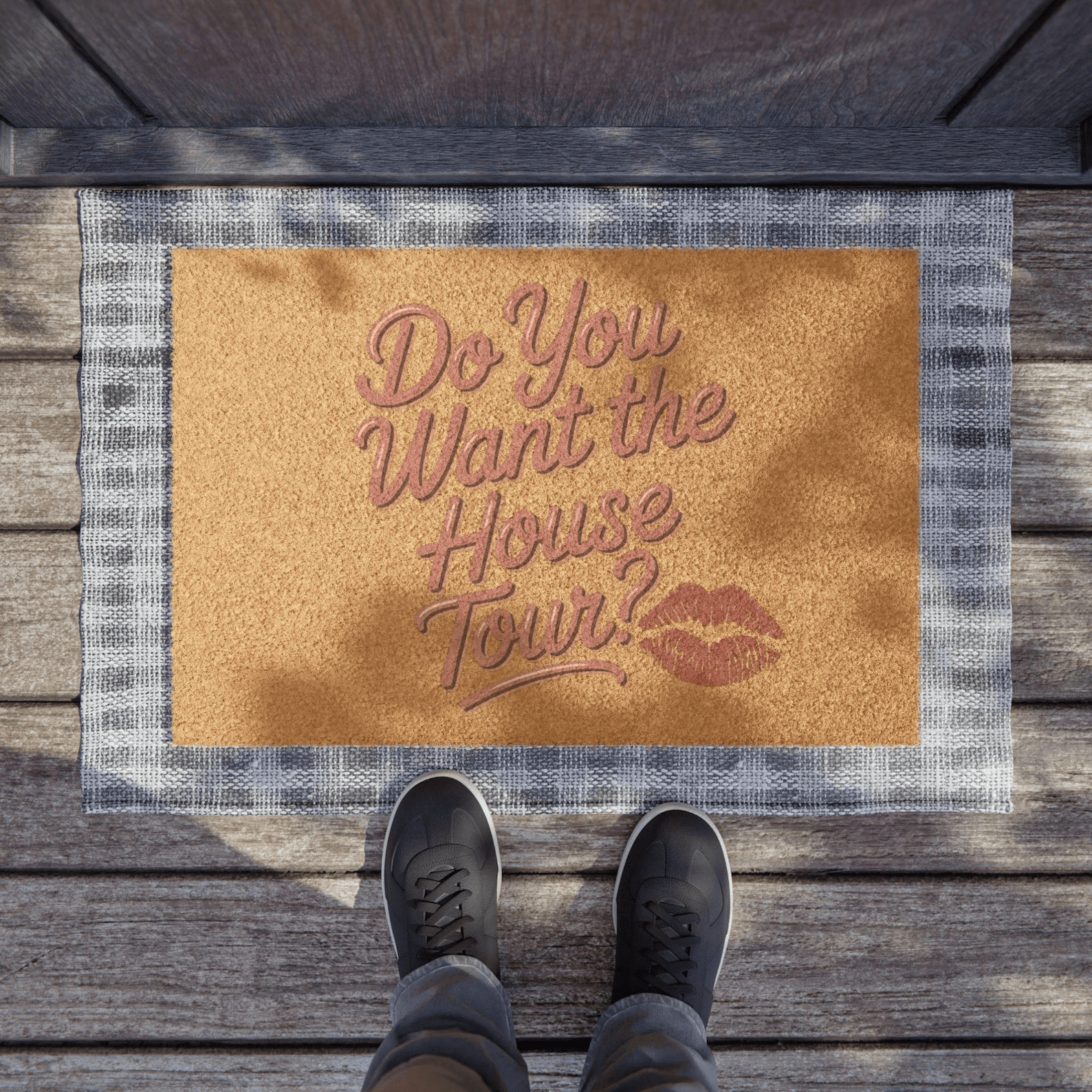 Sabrina Carpenter Inspired Doormat Do You Want the House Tour Welcome Mat Gifts For New Home