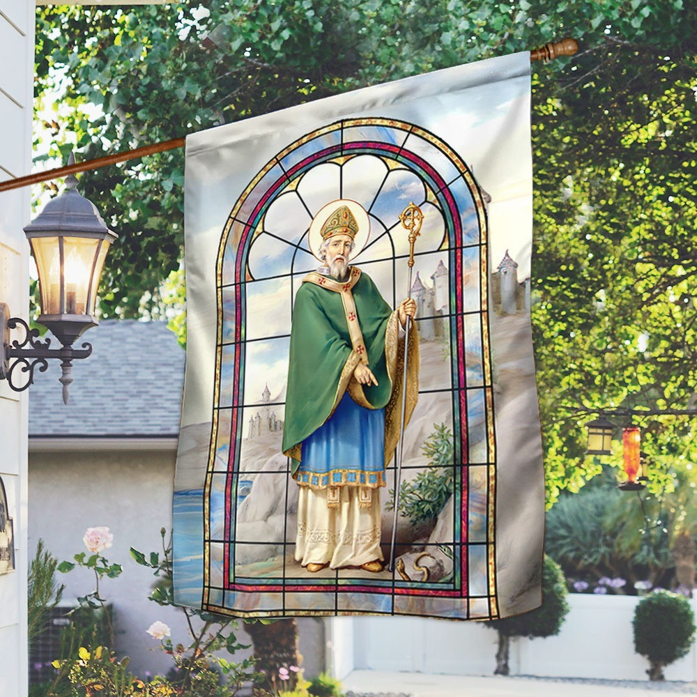 Saint Patrick Flag Happy St Patrick's Day Flag Banner Irish Paddy's Day Decorations