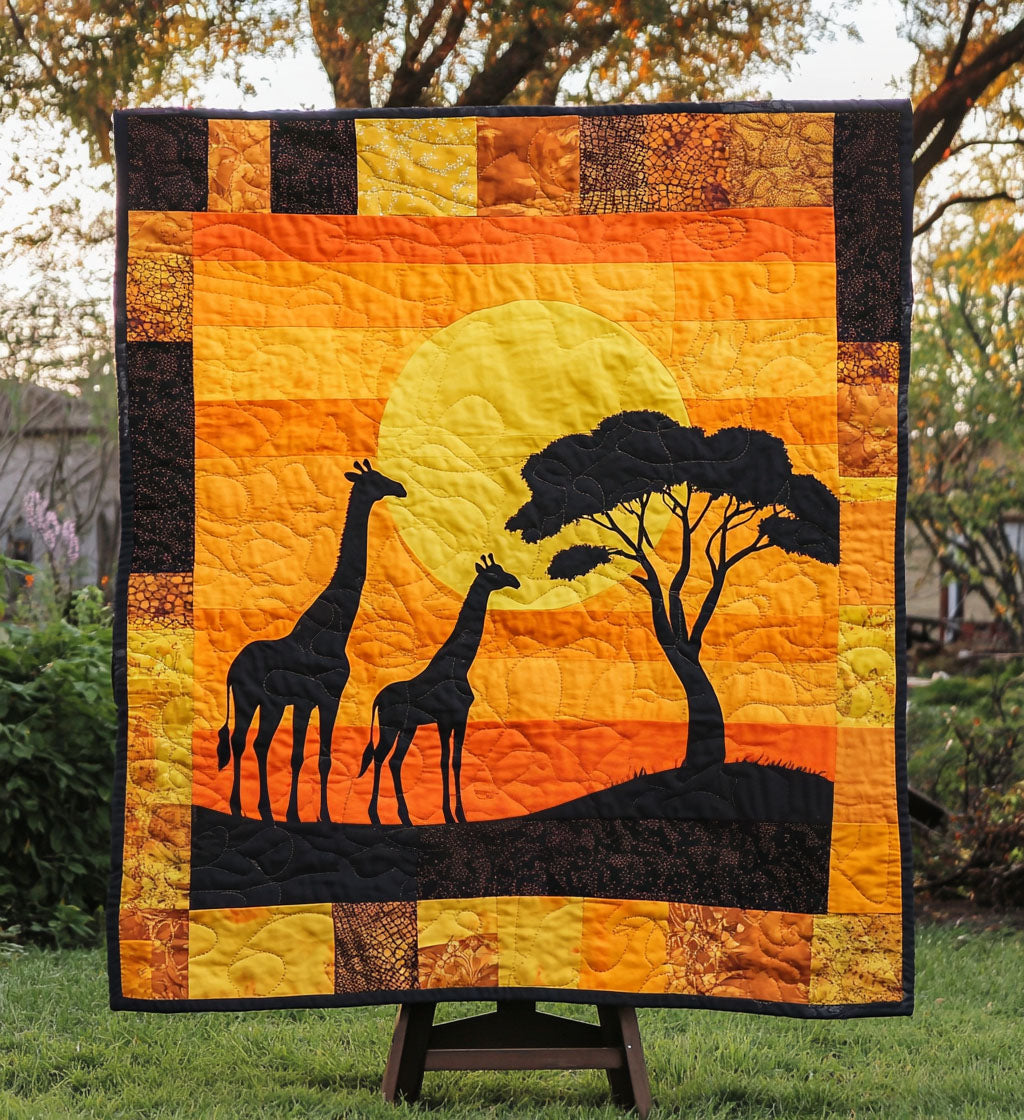 Savannah Stroll Quilted Blanket Bed Bedding Set African American Gifts For Her