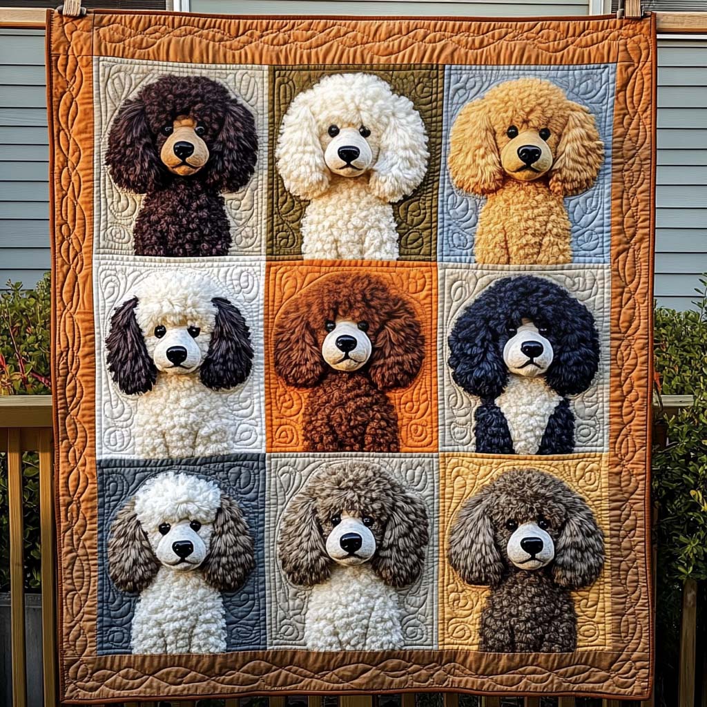 Silky Paws Quilted Blanket Bed Decorations Best Presents For Dog Owners
