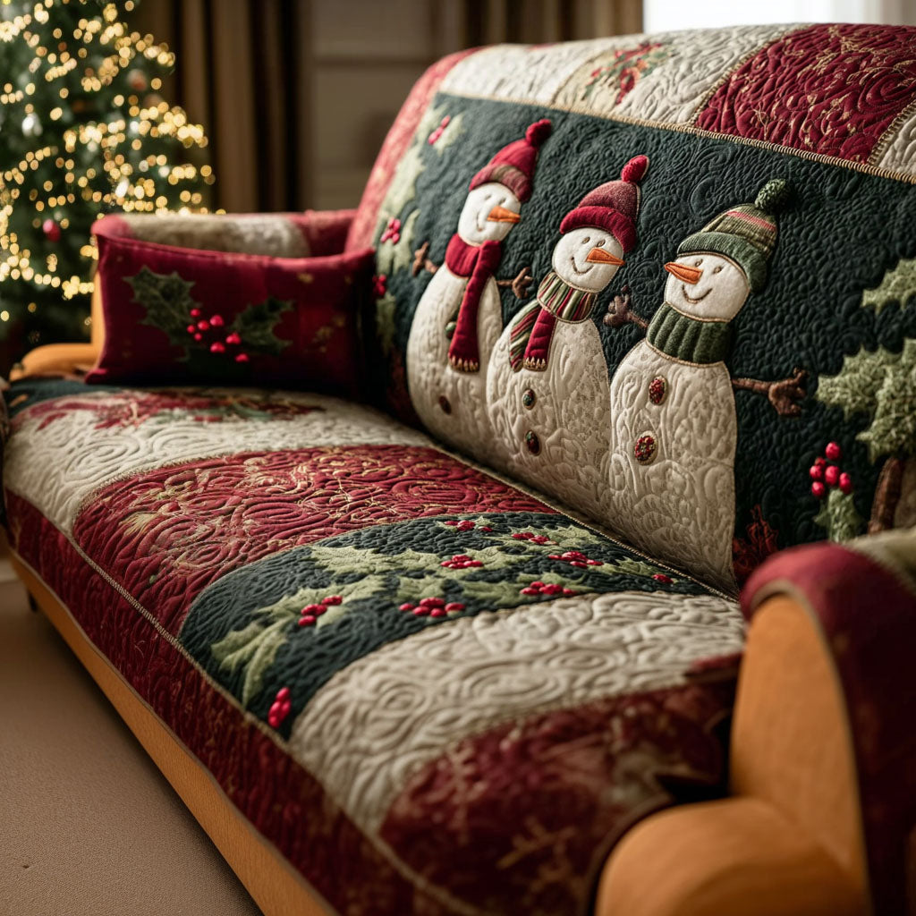 Snow Hollow Duo Quilted Sofa Cover Living Room Sofa Covers Christmas Gift Ideas For Him