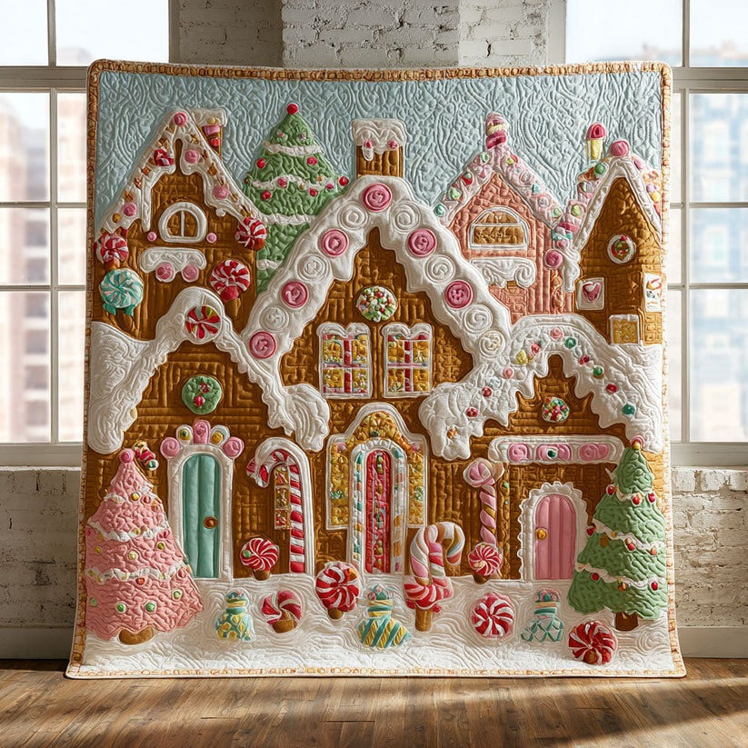 Snowland Fairy Tale Quilt Blanket Cute Christmas Blanket Gifts For Daughter
