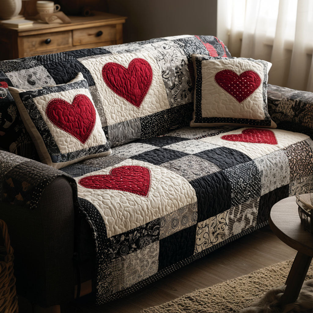 Soft Affection Quilted Sofa Cover The Best Couch Slipcovers Cute Couple Gifts For Christmas