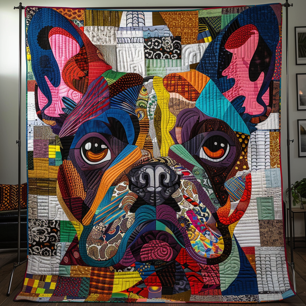 Spectrum Snouts Quilted Blanket Bedroom Decor Ideas French Bulldog Gifts For Women