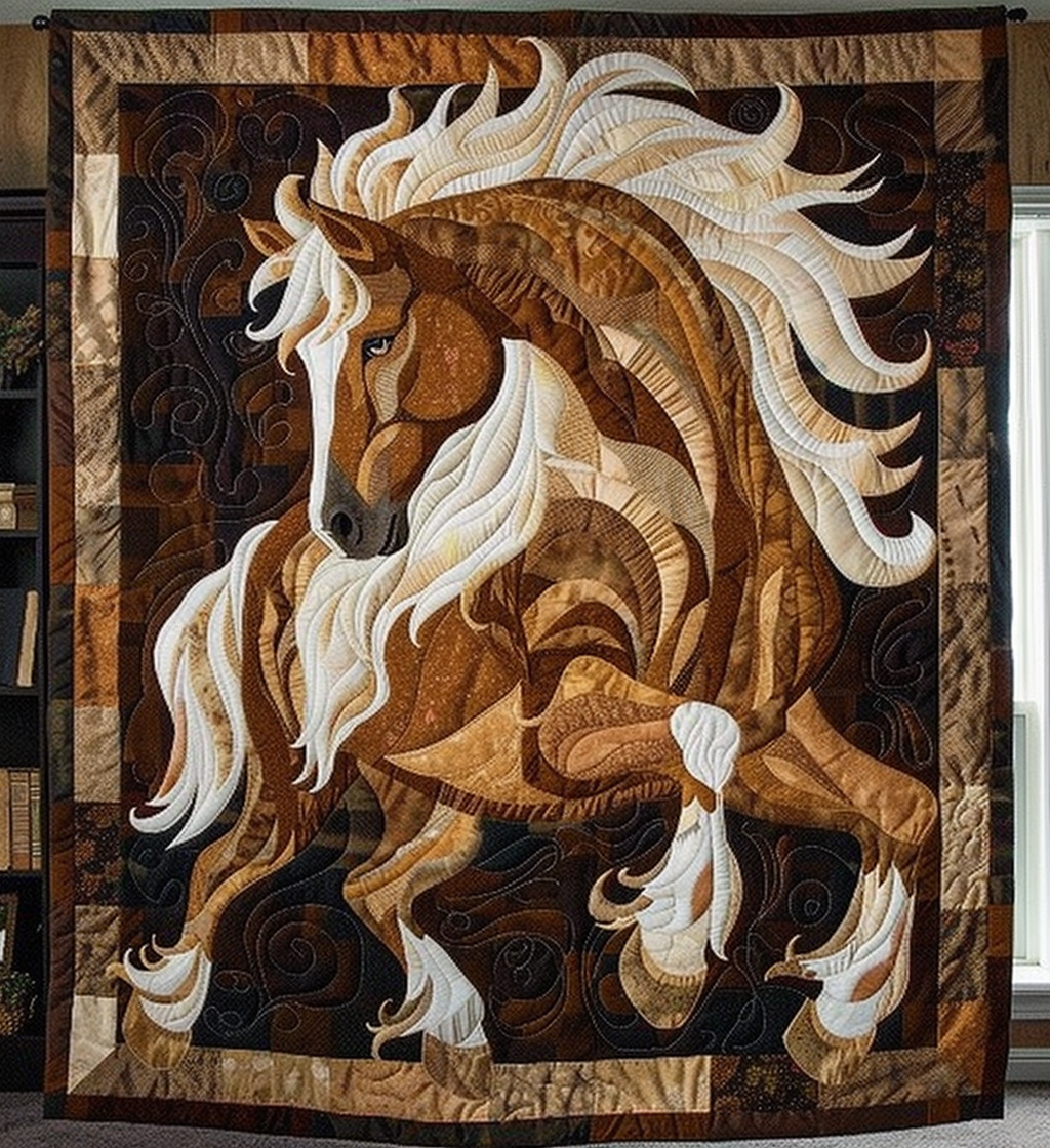 Spirit Of The Wild Quilted Blanket Cozy Bedroom Ideas Father In Law Gifts Dad's Day