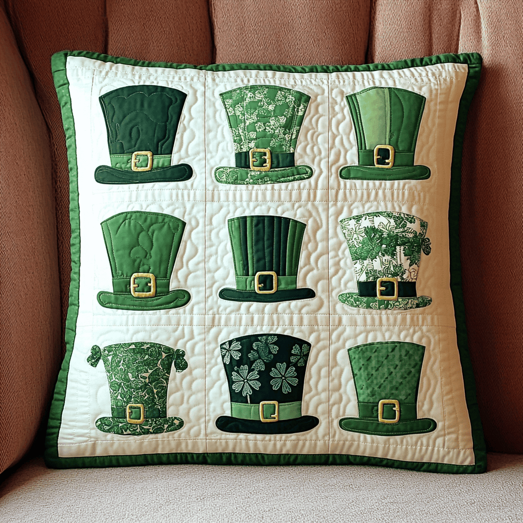 St Patrick's Day Quilt Pillow Case Sofa Pillow Covers Cute St Patrick's Day Ideas Presents