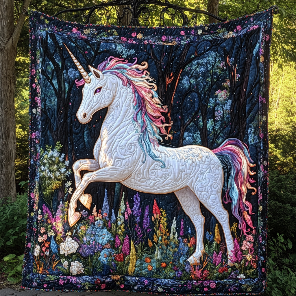 Starlight Gallop Quilted Blanket Bedroom Decor Ideas Good Gifts For Dads 50Th Birthday