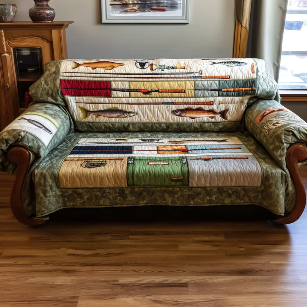 Stillwater Relics Quilted Sofa Cover Best Sofa Slipcovers Top Father's Day Gifts