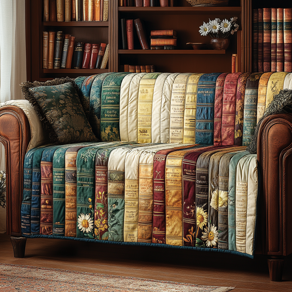 Story Portal Quilted Sofa Cover Best Sectional Couch Covers Best Unique Book Gifts