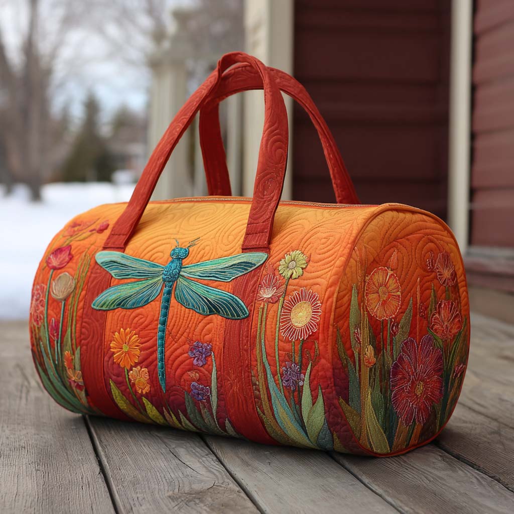 Summer Flutter Quilted Duffle Bag Duffel Travel Bag Great Dog Christmas Gifts