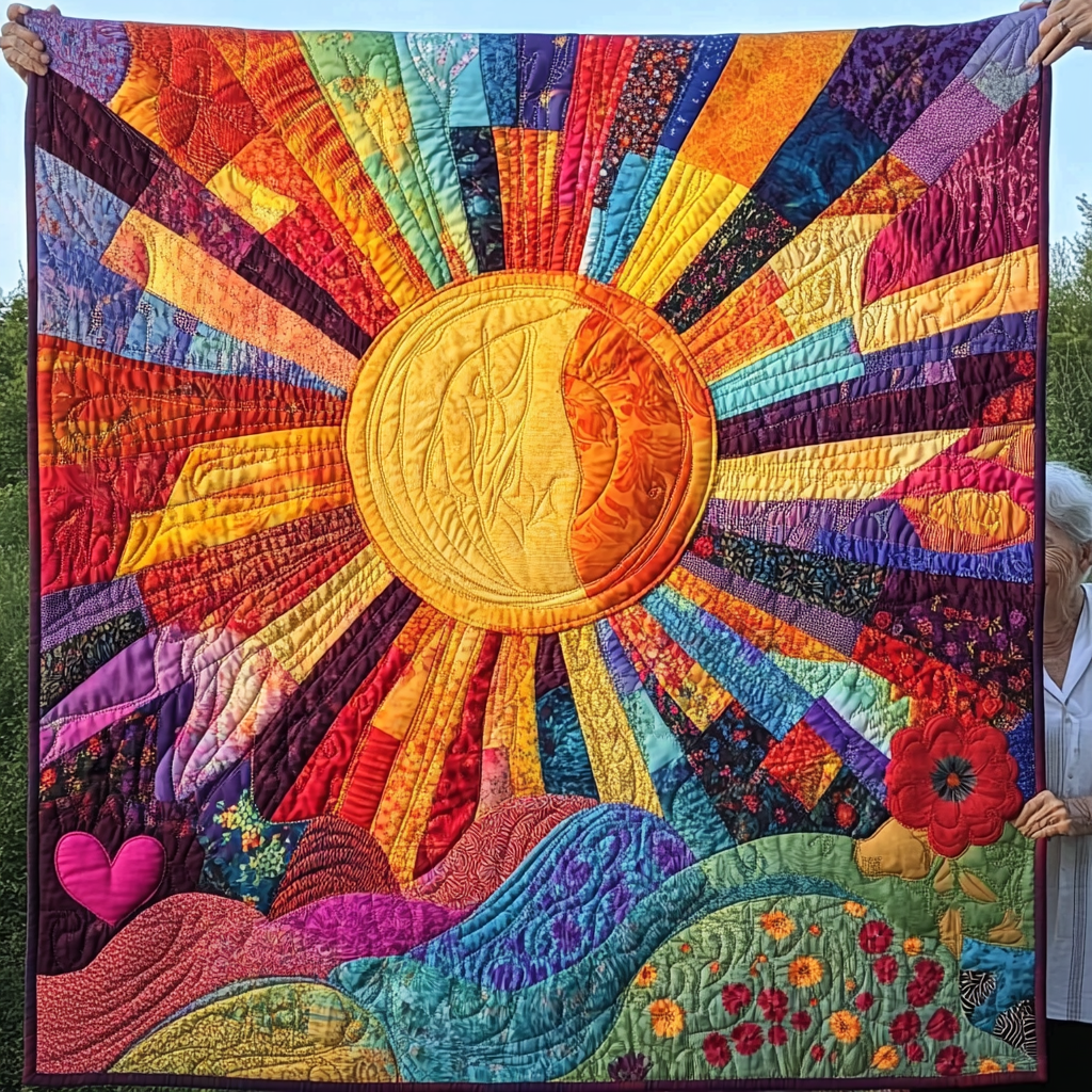 Sunbeam Spirit Quilted Blanket Comforter And Sheet Sets Good Mothers Day Gifts