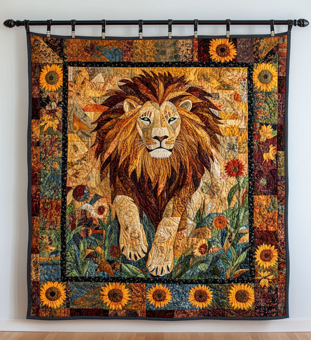 Sunlit Roar Quilted Blanket Nice Bed Sheet Sets Gifts For Father's Day From Daughter