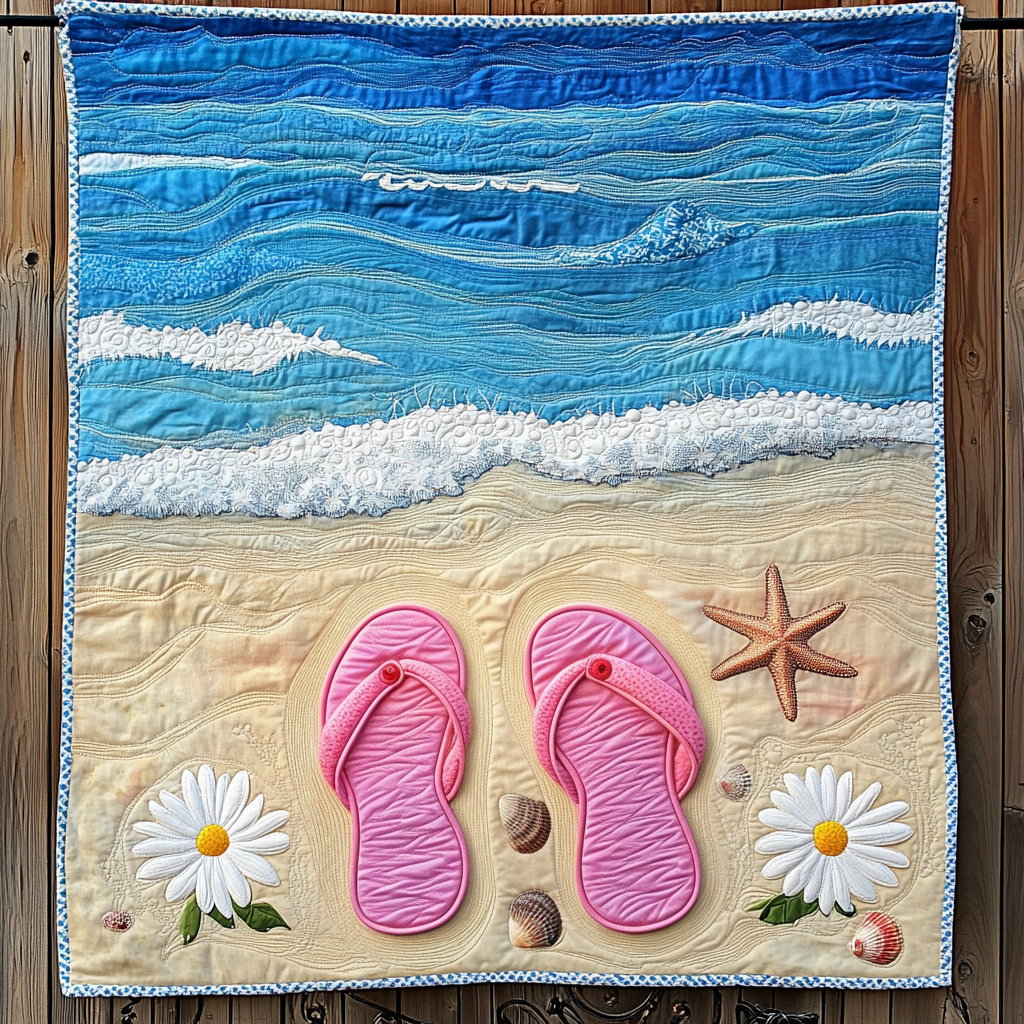Sunny Sands Stroll Quilted Blanket Bed Comforter Sets Great Birthday Gifts For Mom