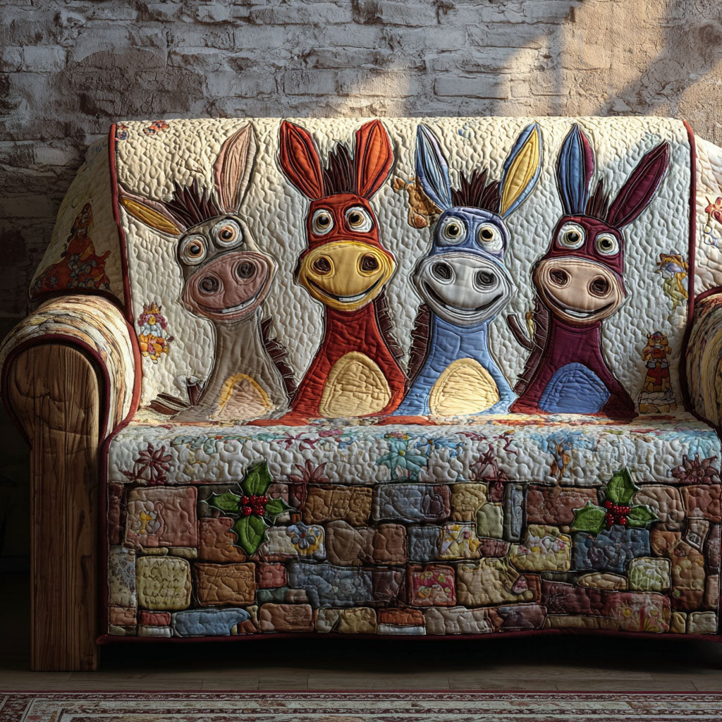 Sunnyfield Bray Quilted Sofa Cover Furniture Covers For Sofas Best Christmas Gifts For Equestrians